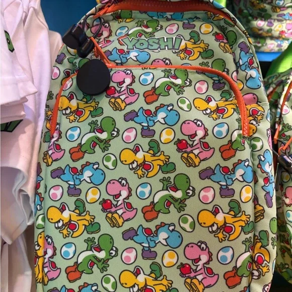 Yoshi Kids Backpack - Green and Orange Universal‎ Studios limited edition